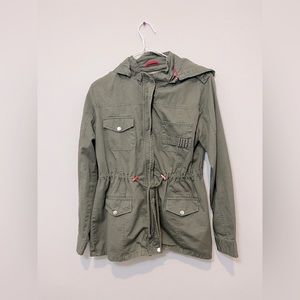 army green jacket